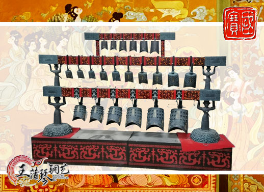 22件C型編鐘、小型演奏級、F調(diào)主旋律